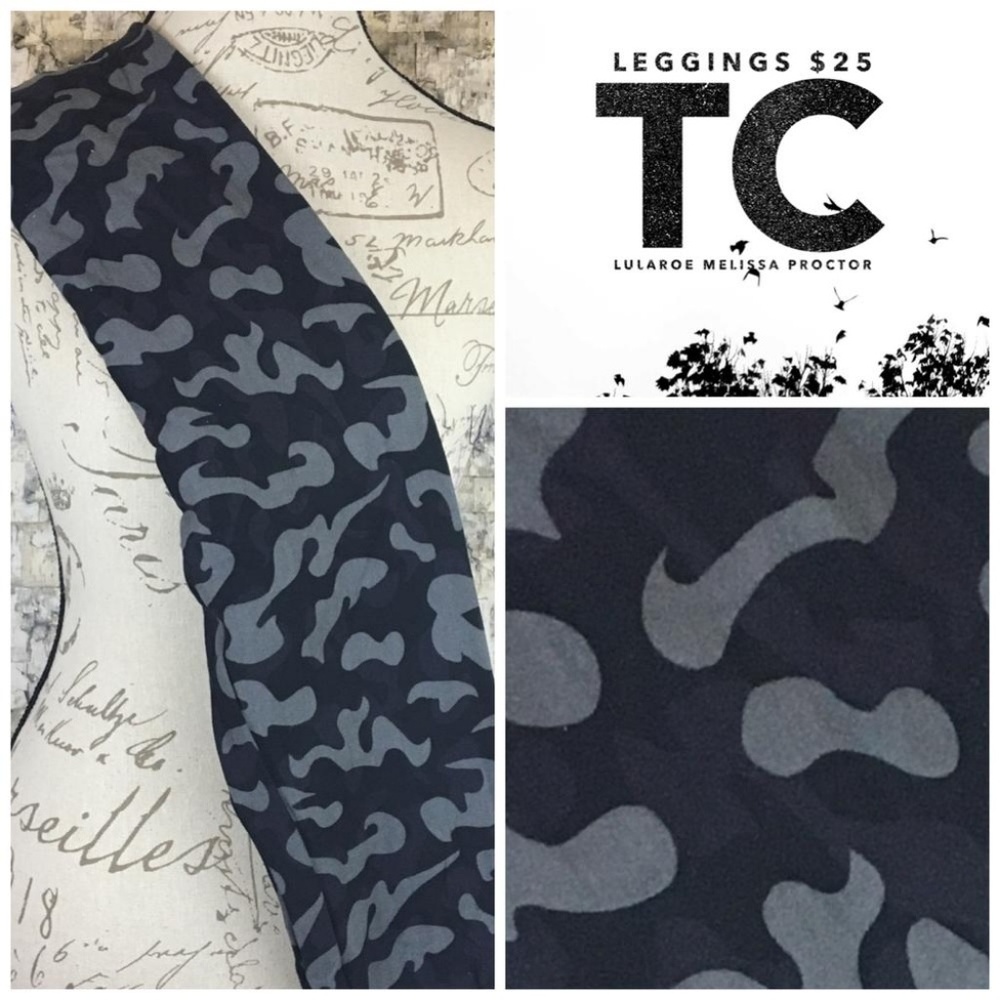 LuLaRoe TC urban Camo print leggings!